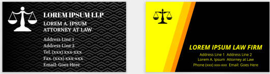 business card example 3